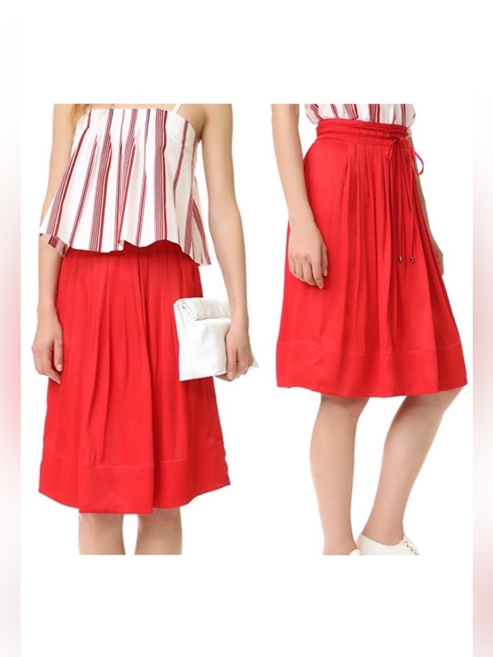Club Monaco - Vibrant Red Skirt - Size 00